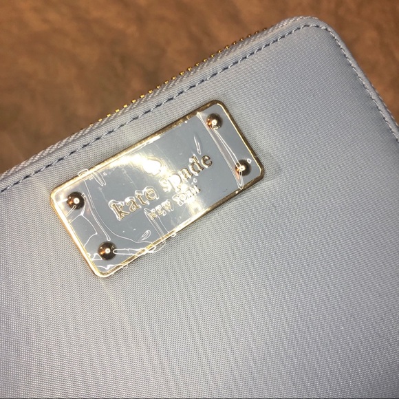 Kate Spade light blue “darci” wallet - Picture 3 of 7